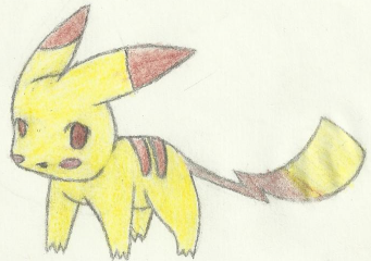 Galerie de dydyvitesse - Dessin pikachu.