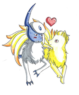 Galerie de Melocotton - Absol x Feunard