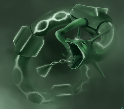 Galerie de Waraikou - Rayquaza