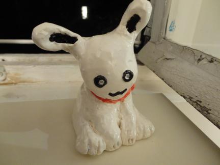 Galerie de Black_Kitsune - Lapin en cramique