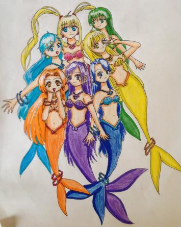 Galerie de Melocotton - Mermaid melody ( REGARDEZ L'IMAGE EN GRAND ! ) 