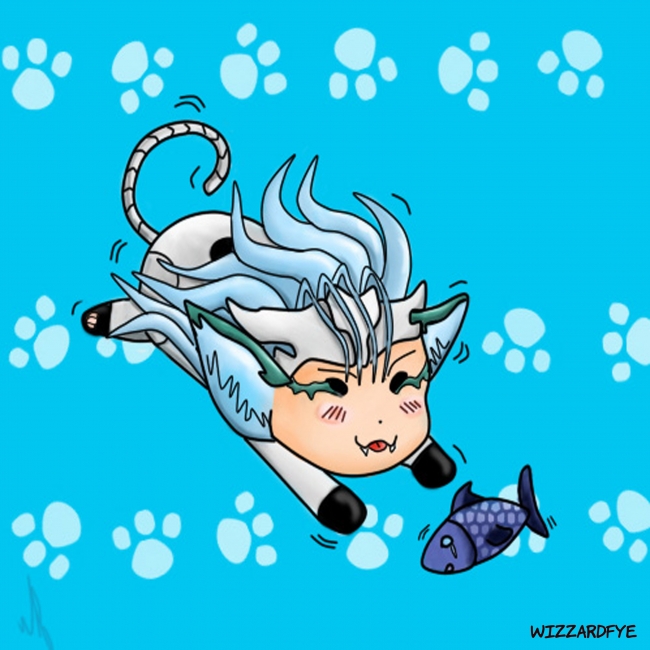 Galerie de WizzardFye - Grimmjow Pantera - Chibi