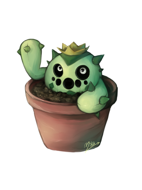 Galerie de Dmanciel - Cacnea dans un pot C: