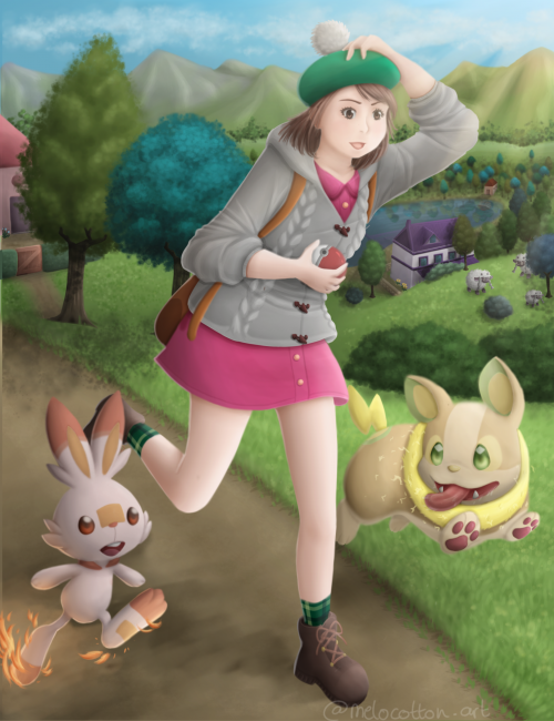 Galerie de Melocotton - Pokemon Sword and shield