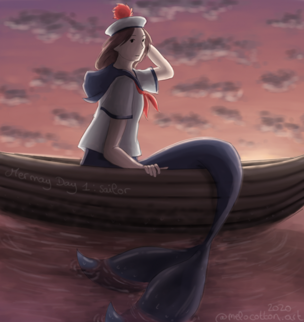 Galerie de Melocotton - Mermay Day 1 : sailor