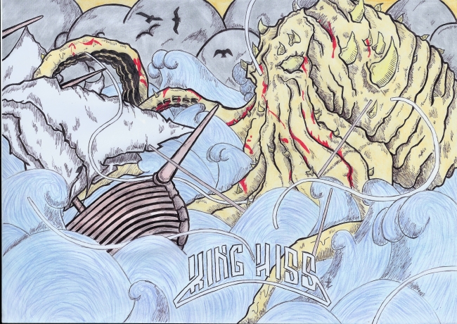 Pochette d'album : Mastosaurus de King Hiss