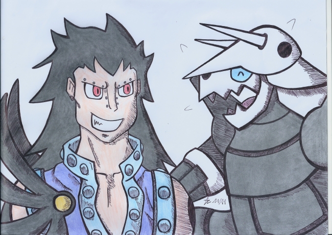 Gajeel et Galeking