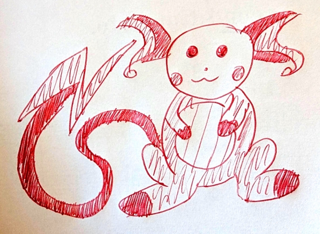 Galerie de Pas_de_chance - Mon deuxime dessin au tradi - Commande pour Emew