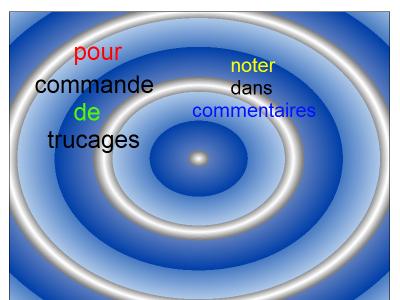 Galerie de noisette - COMMANDES