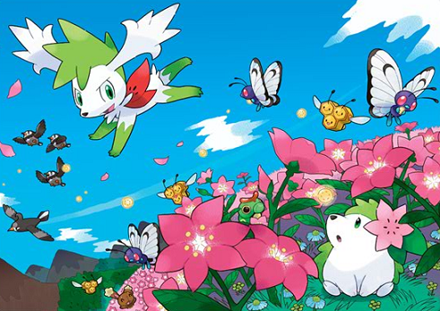 comment trouver shaymin dans platine