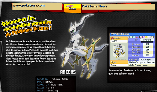 Arceus !